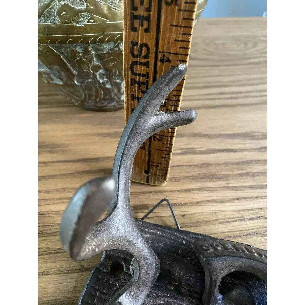 Red Shed Cast Iron Wall Hanging Antler Bottle Opener